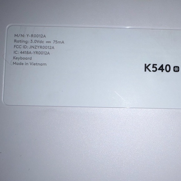 Logitech Black Wireless Keyboard and Mouse Combo NEW - Picture 5 of 5